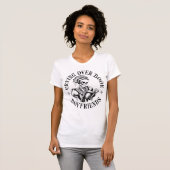 Boek Vriendjes Dames T-shirt (Voorkant volledig)