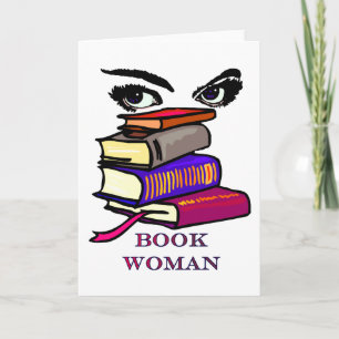 Boek Vrouw Blank Kaart