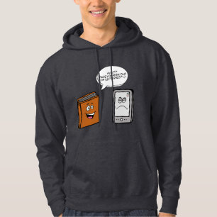 Boek vs eBoek Hoodie