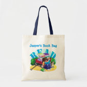 Boek Wagon Book Bag Tote Bag (Voorkant)