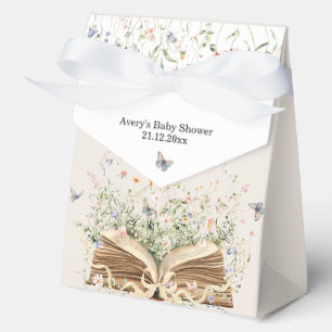 Boek Wildflower Een nieuw hoofdstuk Begin Baby sho Bedankdoosjes