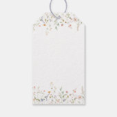 Boek Wildflower Een nieuw hoofdstuk Begin Baby sho Cadeaulabel (Achterkant)