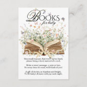 Boek Wildflower Een nieuw hoofdstuk Begin Baby sho Informatiekaartje (Voorkant)