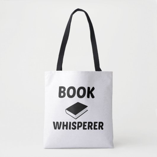 BOEK WISPERER TOTE BAG (Voorkant)