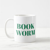 Boek Worm Schattigee Modern Book Lover Mok (Links)