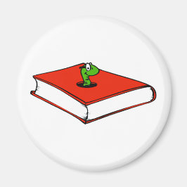 Boek wormontwerp magneet