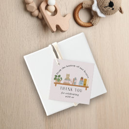 Boek ze in het Baby shower Bedankjes Labels