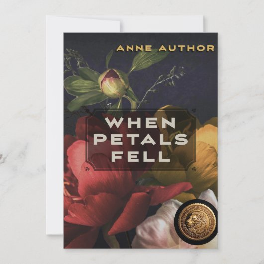 Boekaankondiging met Book Hoesje QR (Voorkant)