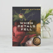 Boekaankondiging met Book Hoesje QR (Staand voorkant)