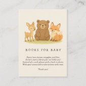 Boekaanvraag Baby shower Boek Informatiekaartje (Voorkant)