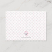 Boekaanvraag | Baby shower Boeken Invoegen Kaart (Achterkant)