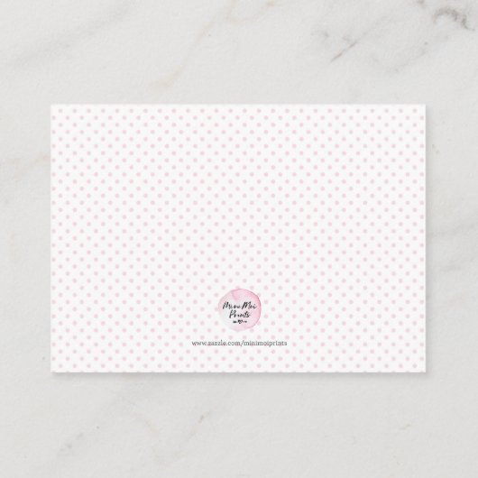 Boekaanvraag | Baby shower Boeken Invoegen Kaart (Achterkant)