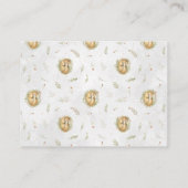 Boekaanvraag | Baby shower bossen bos Informatiekaartje (Achterkant)