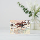 Boekaanvraag |  Baby shower invoegen Informatiekaartje (Staand voorkant)