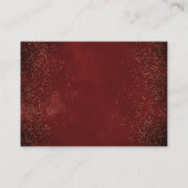 Boekaanvraag | Baby shower met kerstrendieren Informatiekaartje (Achterkant)