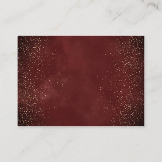 Boekaanvraag | Baby shower met kerstrendieren Informatiekaartje (Achterkant)