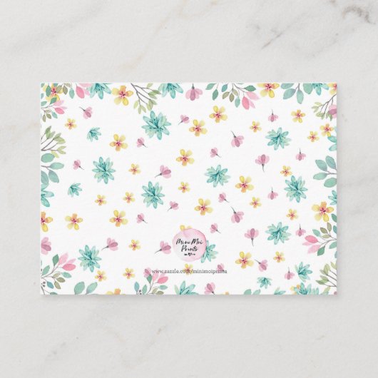 Boekaanvraag | Baby shower uitnodiging Kaart invoe (Achterkant)