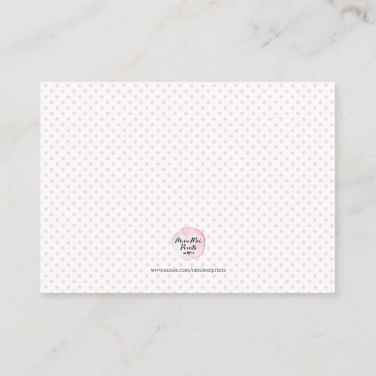 Boekaanvraag | Baby shower uitnodiging Kaart invoe (Achterkant)