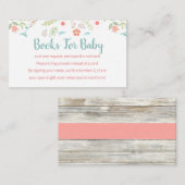 Boekaanvraag | Baby shower uitnodiging Kaart invoe (Voorkant / Achterkant)