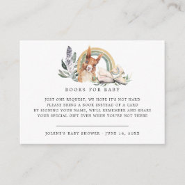 Boekaanvraag | Bossen Informatiekaartje