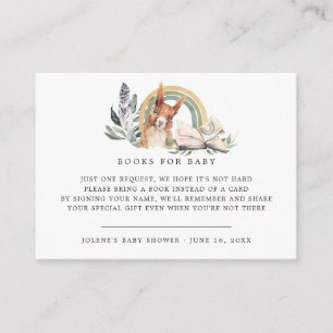 Boekaanvraag   Bossen Informatiekaartje