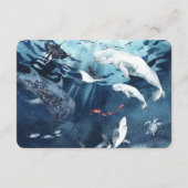 Boekaanvraag | In het kader van het Baby shower va Informatiekaartje (Achterkant)