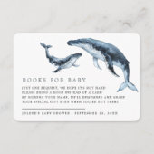 Boekaanvraag | In het kader van het Baby shower va Informatiekaartje (Voorkant)
