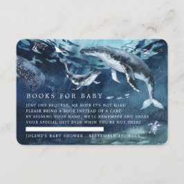 Boekaanvraag | In het kader van het Baby shower va Informatiekaartje