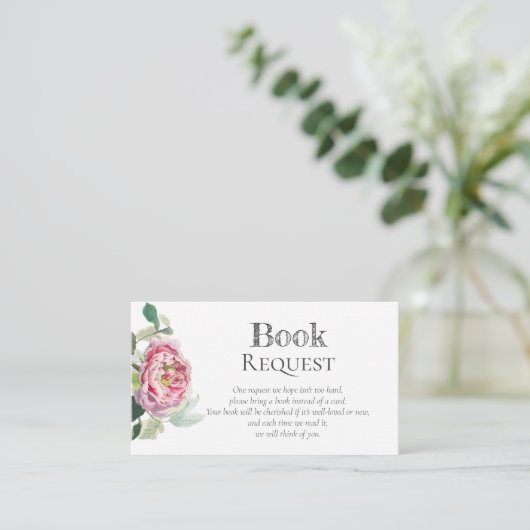 Boekaanvraag | informatiekaartje (Staand voorkant)