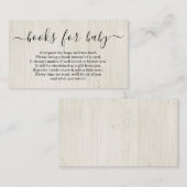 Boekaanvraag voor een uitnodiging tot het indienen informatiekaartje (Voorkant / Achterkant)