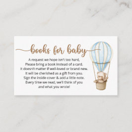 Boekaanvraag voor Kaart Baby shower-behuizing