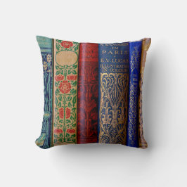 Boekachtige boekstekels kussen