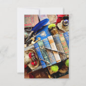 Boekachtige schoonheid voor bibliofielen bedankkaart (Voorkant)