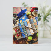 Boekachtige schoonheid voor bibliofielen bedankkaart (Staand voorkant)
