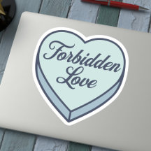 Boekachtige snoep hart - Verboden Liefde