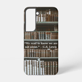 Boekachtige vintage telefoonhoesje samsung galaxy hoesje