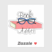 Boekadviseur 3x3 sticker (Vel)