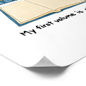 Boekafdruk openen poster (Hoek)