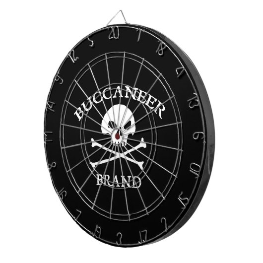 Boekanier Merk Dartbord (Voorkant Rechts)