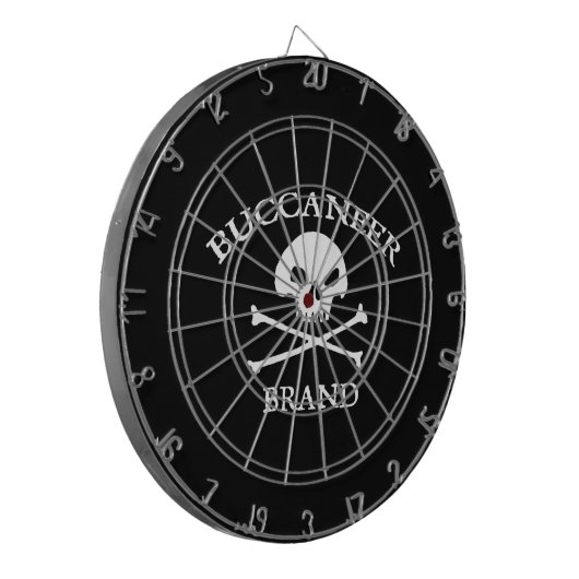 Boekanier Merk Dartbord (Voorkant Links)