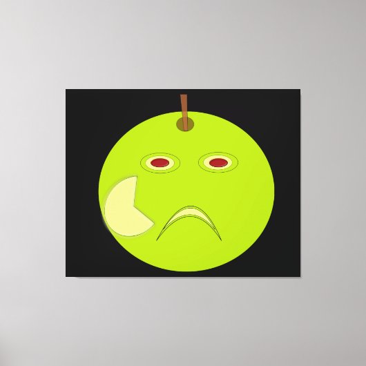 Boekappel met Scar Halloween Canvas Print (Voorkant)