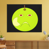 Boekappel met Scar Halloween Canvas Print (Insitu (Woonkamer))