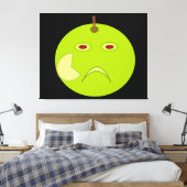 Boekappel met Scar Halloween Canvas Print (Insitu (Slaapkamer))