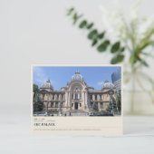 Boekarest CEC-paleis Briefkaart (Staand voorkant)