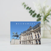 Boekarest Central University Library uitzicht brie Briefkaart (Staand voorkant)