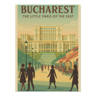 Boekarest Charm - Klein Parijs van het Oosten Perfect Poster