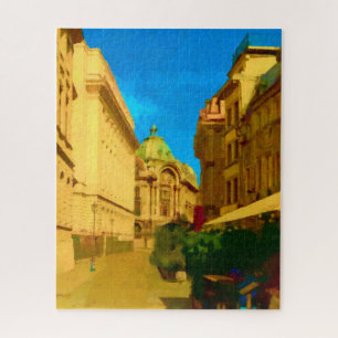 Boekarest City Art Legpuzzel