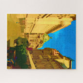 Boekarest City Art Legpuzzel (Horizontaal)