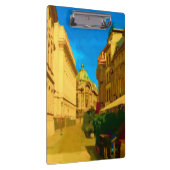 Boekarest City Digital Painting Klembord (Rechts)