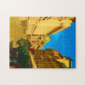 Boekarest City Digital Painting Legpuzzel (Horizontaal)